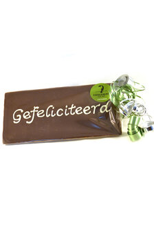 lactosevrije chocoladereep gefeliciteerd