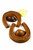 Chocolade Paardenset met 2 hoefijzers