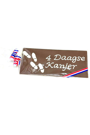 4daagse kanjer chocolade reep